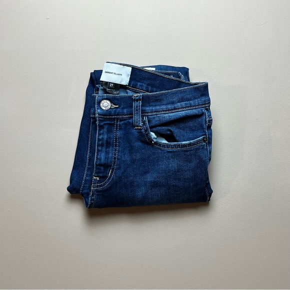 Current Elliot womens  denim dark skinny long jeans size 27 - Picture 11 of 11